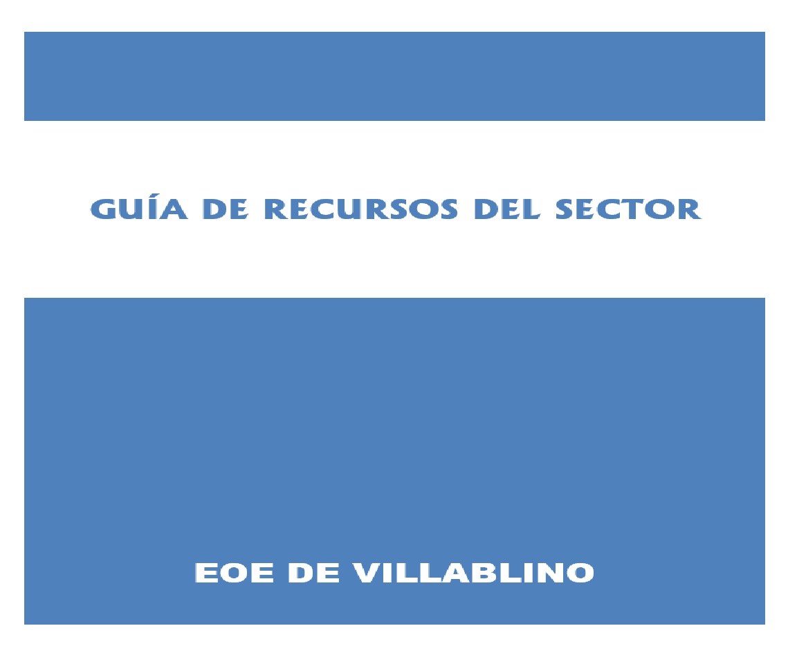 Recursos del Sector EOE de Villablino